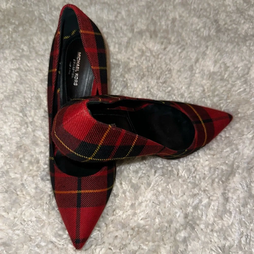 MICHAEL KORS Collection checkered High Heels - 38 (8US) - Picture 4 of 9